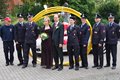 Mit Feuerwehr